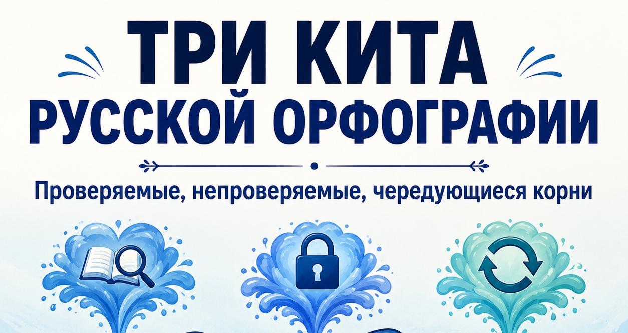 Три кита русской орфографии
