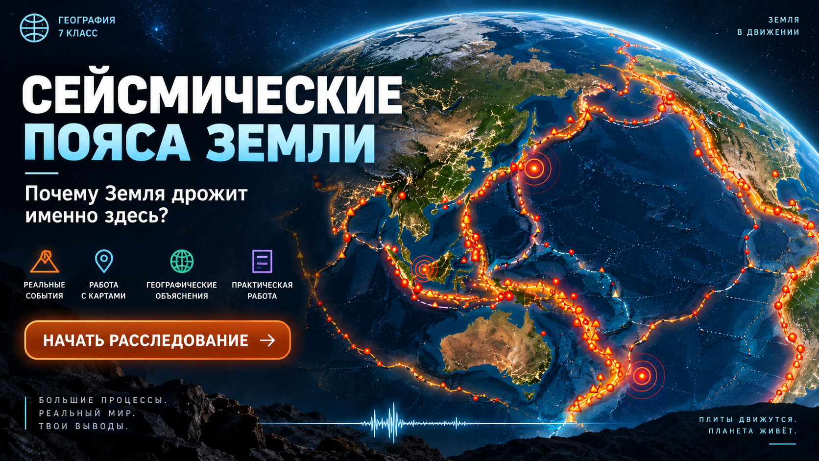 Сейсмические пояса Земли