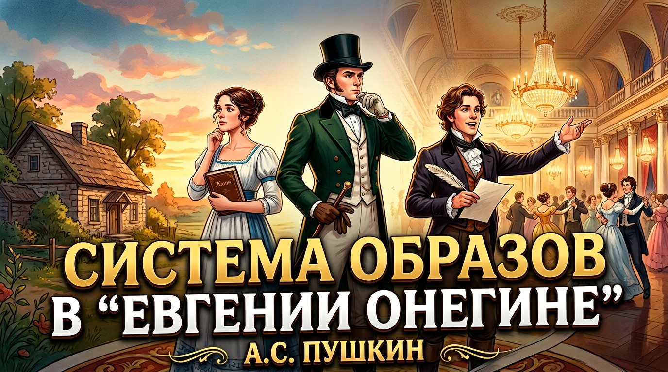 Система образов в Евгении Онегине
