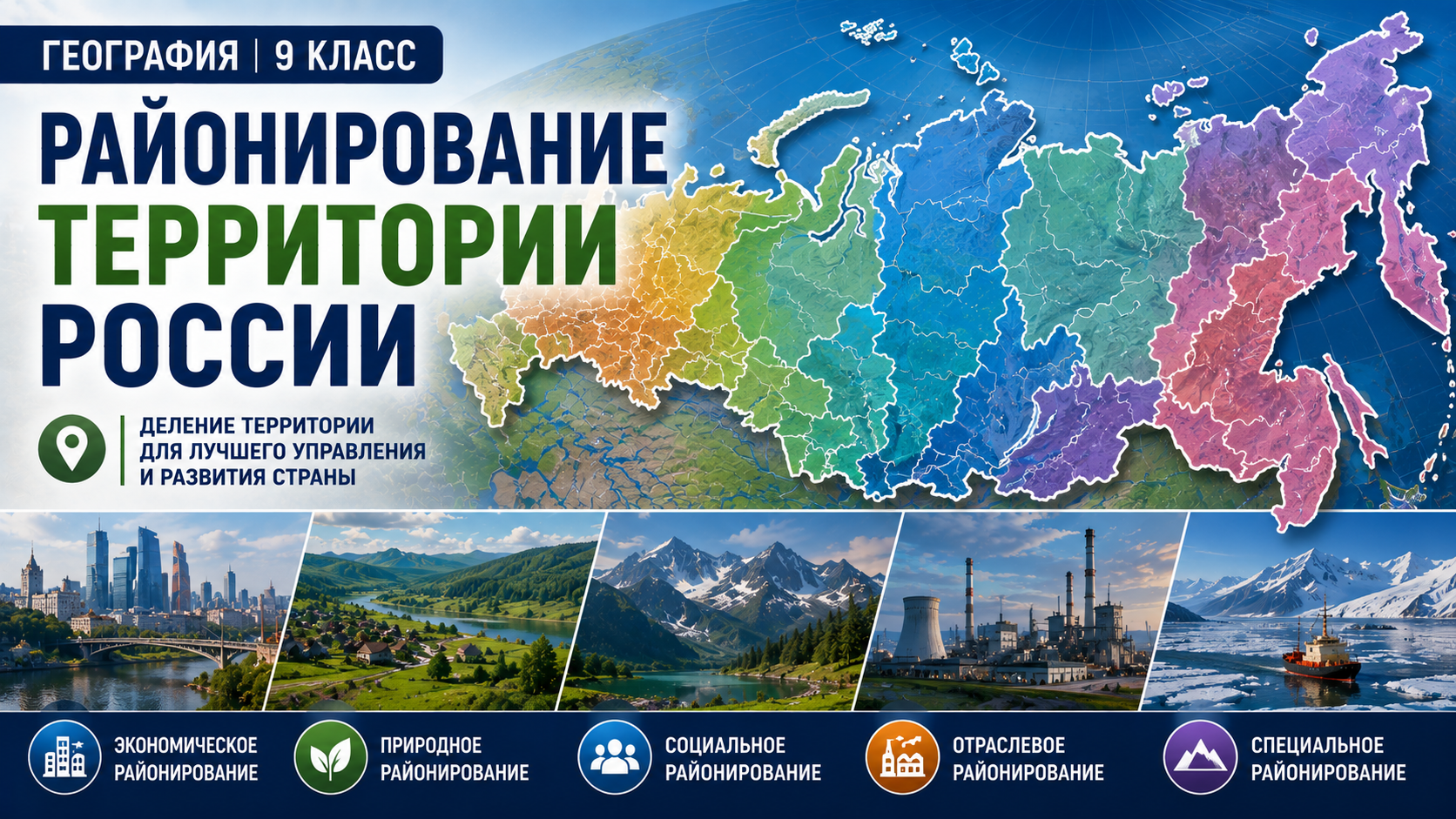 Районирование территории России