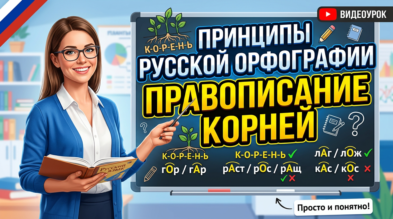Принципы русской орфографии. Правописание корней