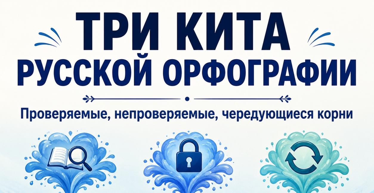 Три кита русской орфографии