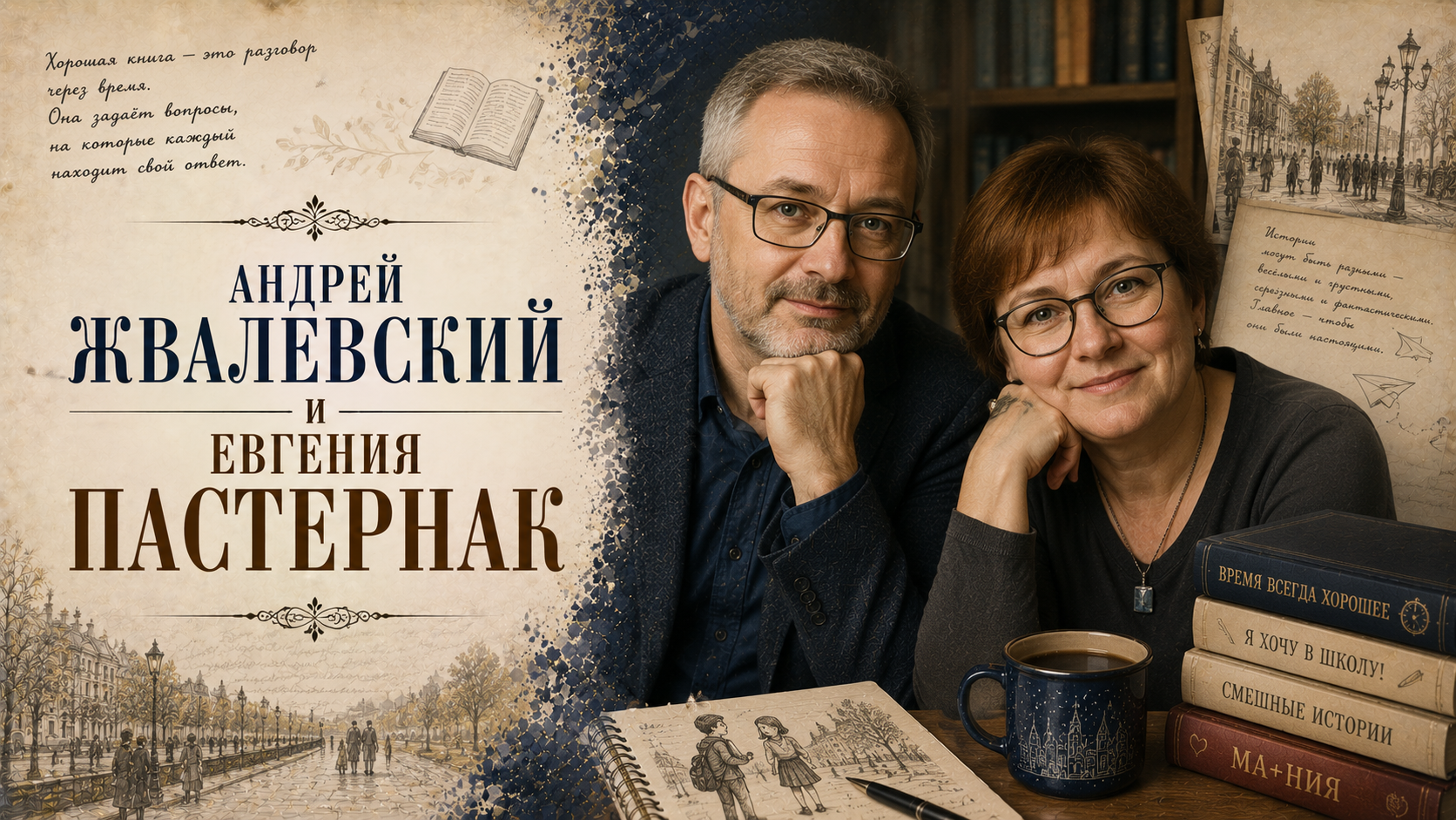 Андрей Жвалевский и Евгения Пастернак