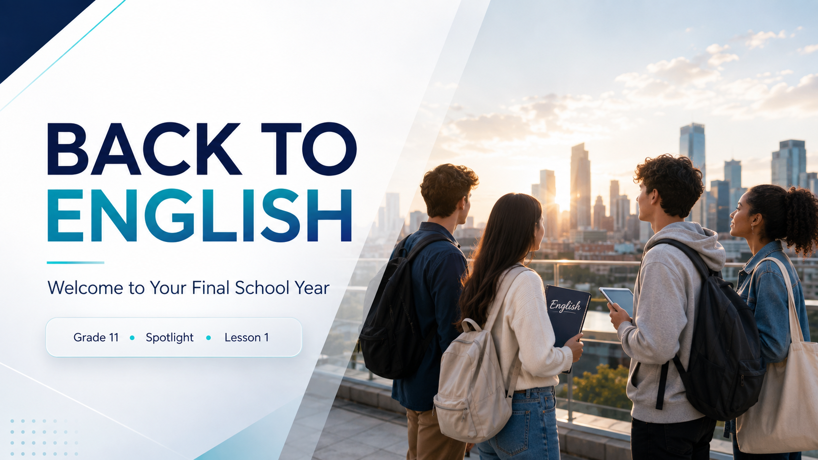 Back to English: Welcome to Your Final School Year