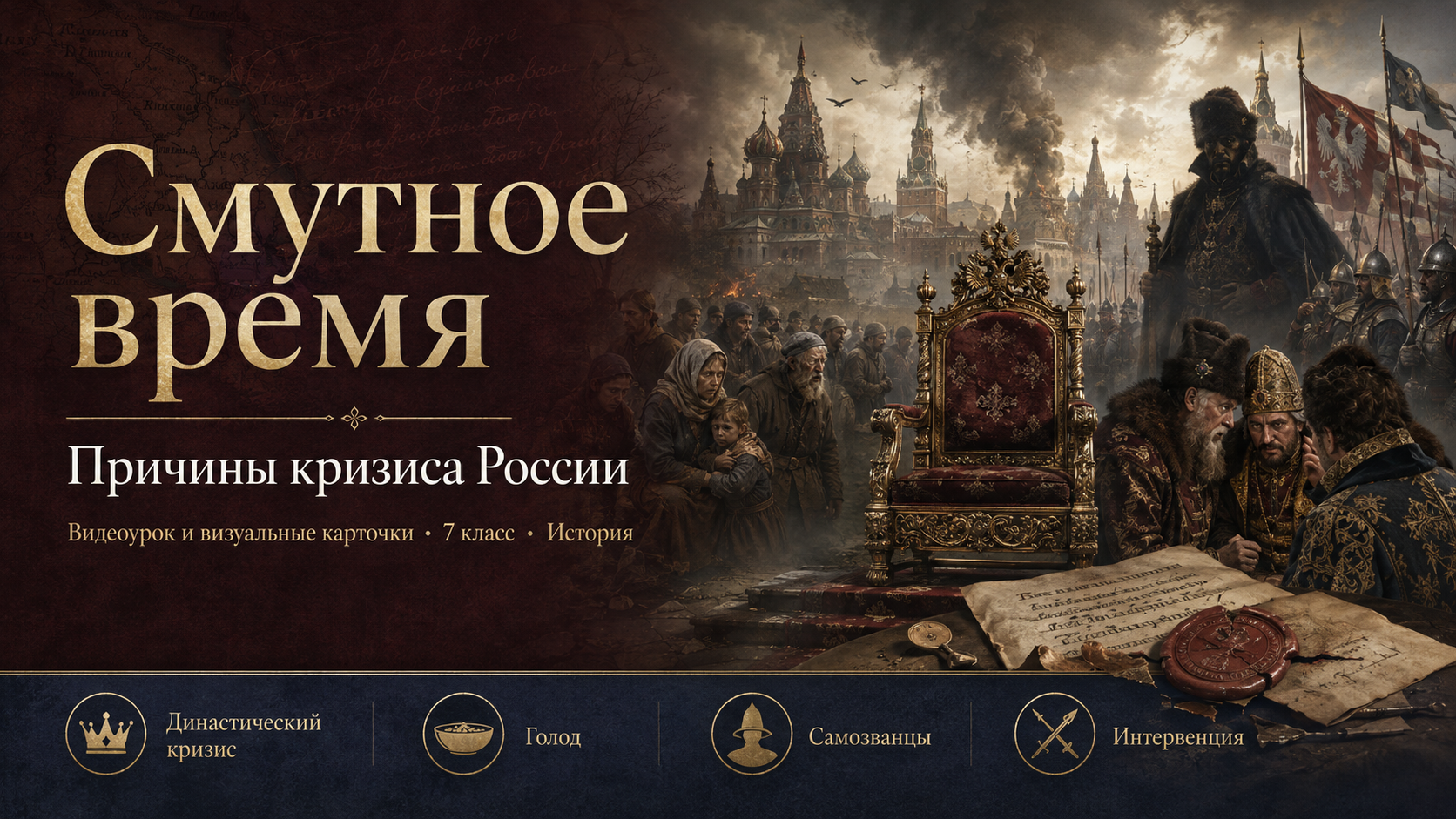 Смутное время: причины кризиса России.