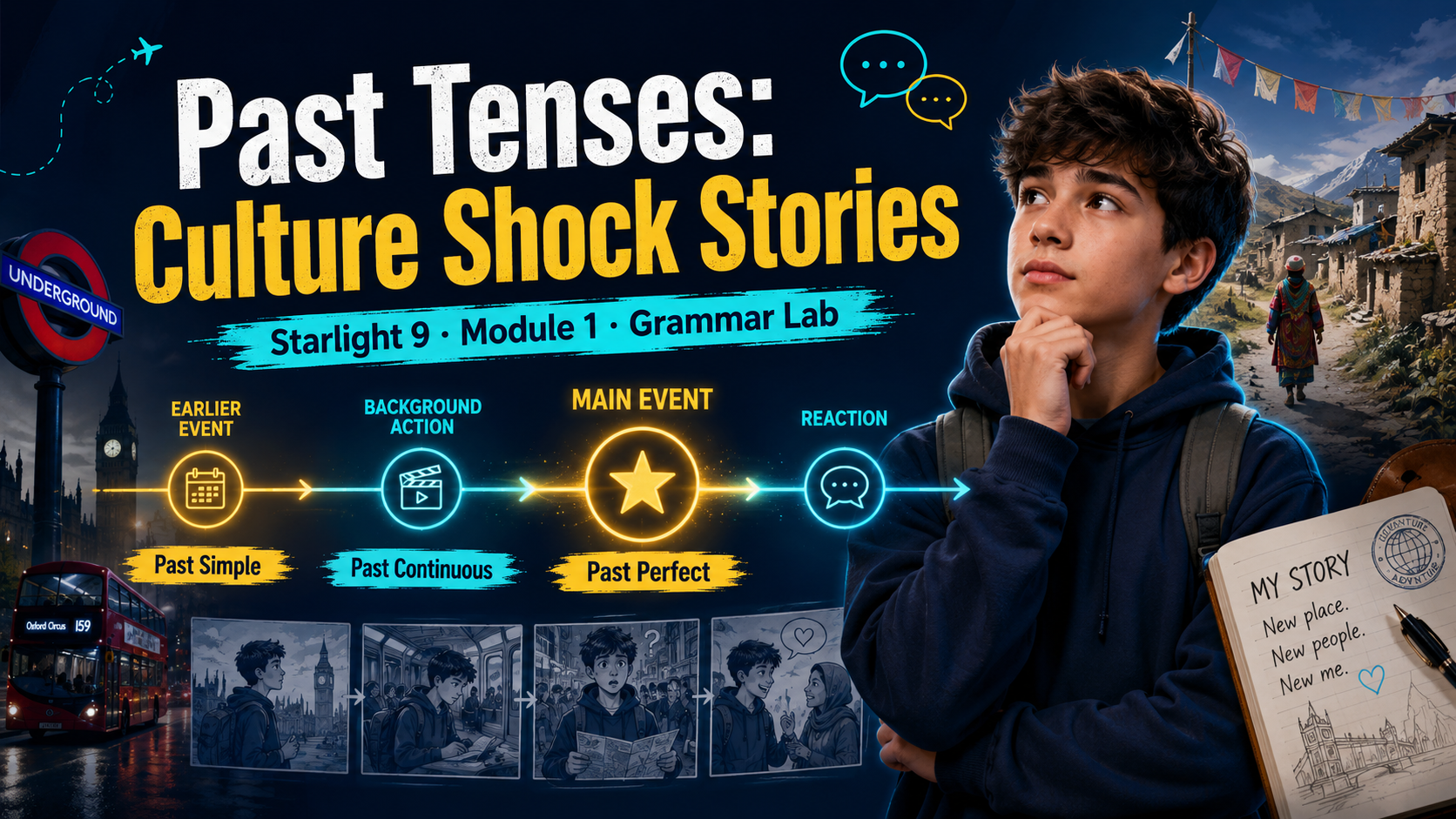 Past Tenses: Culture Shock Stories