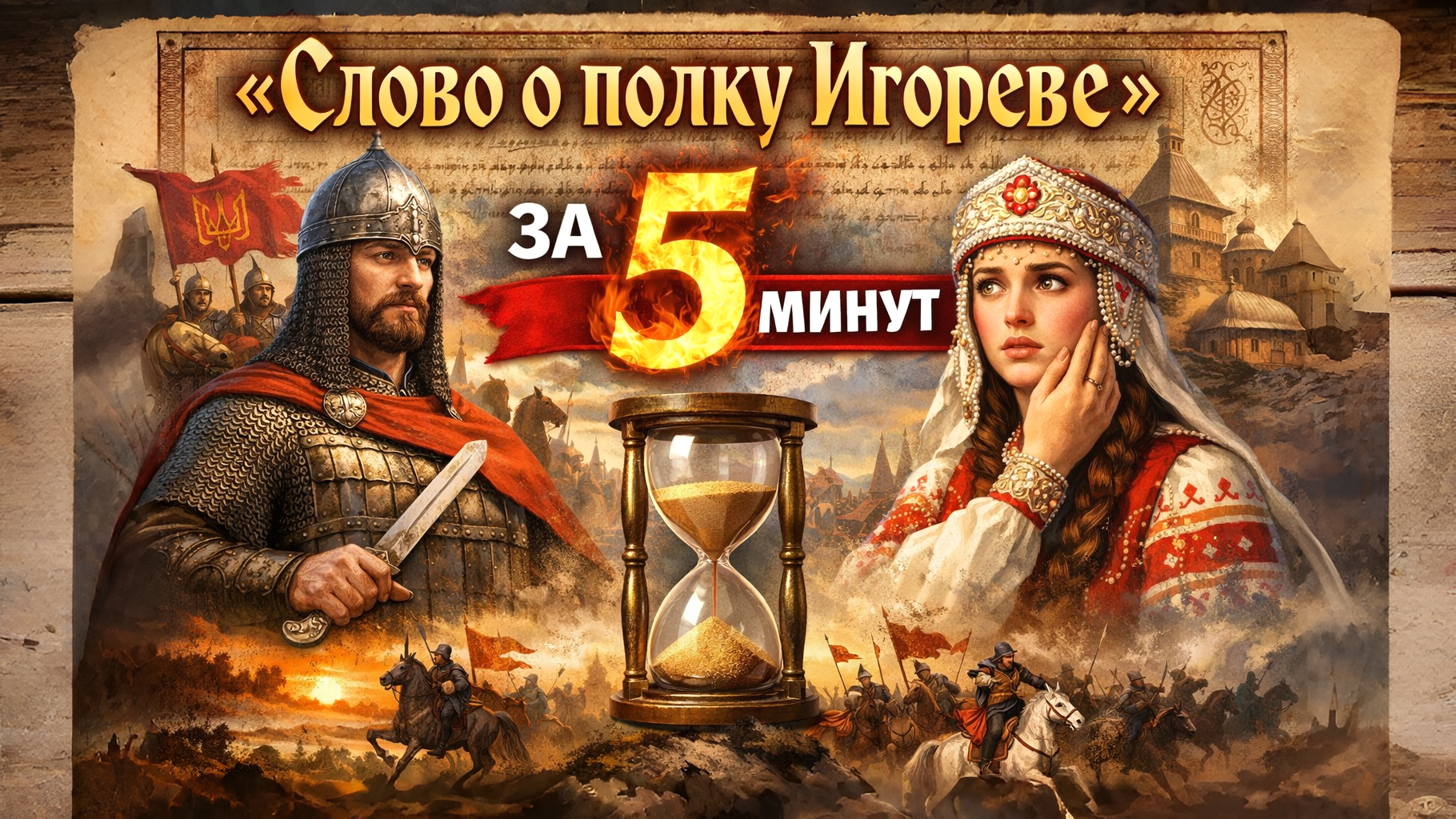 Слово о полку Игореве за 5 минут