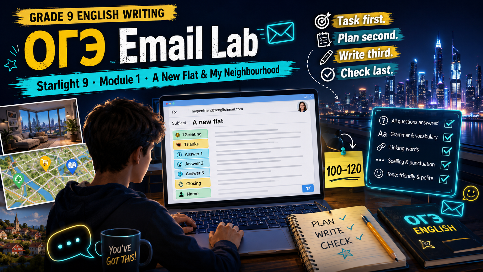 OГЭ Email Lab