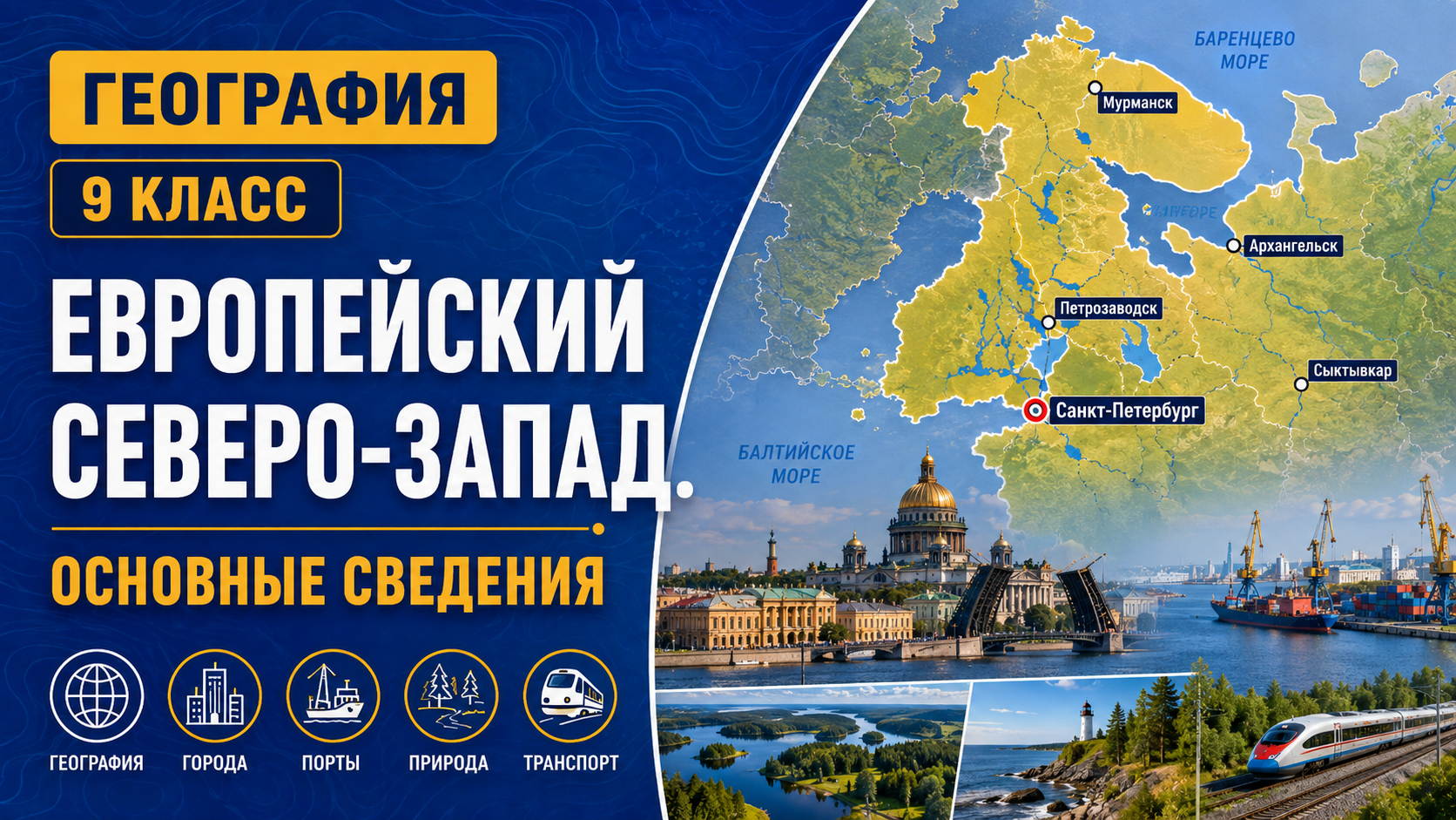 Европейский Северо-Запад. Основные сведения