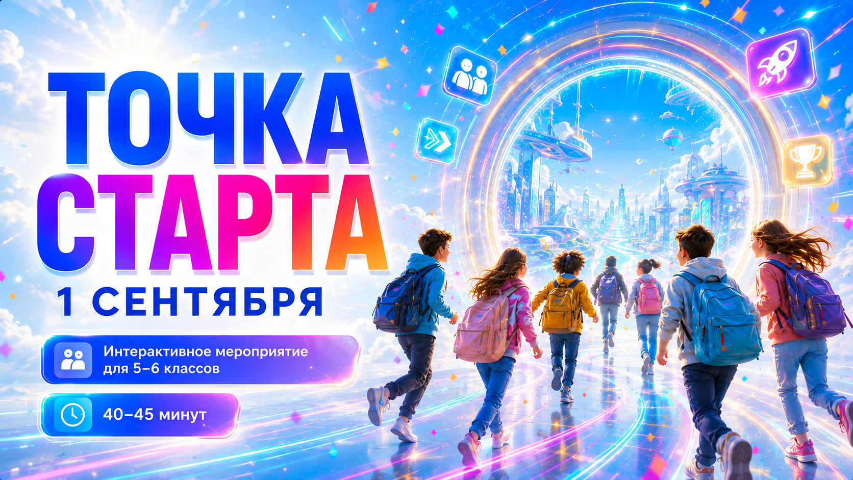 Точка старта: 1 сентября
