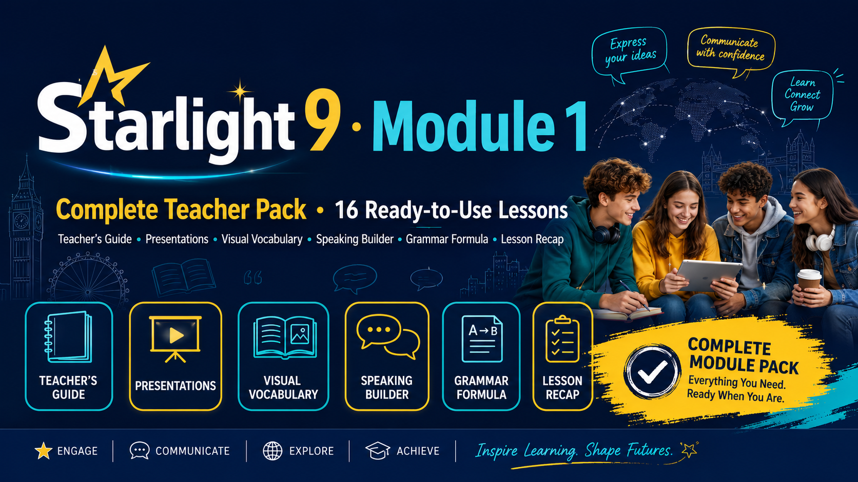 Starlight 9 · Module 1 · Complete Teacher Pack
