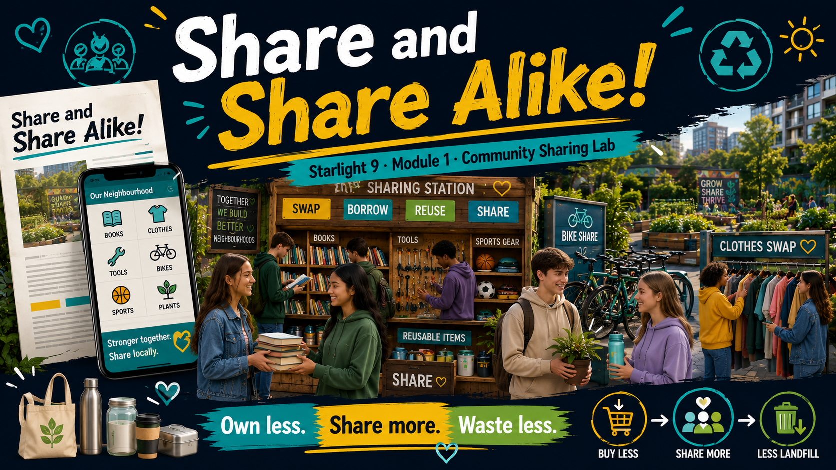 Share and Share Alike!