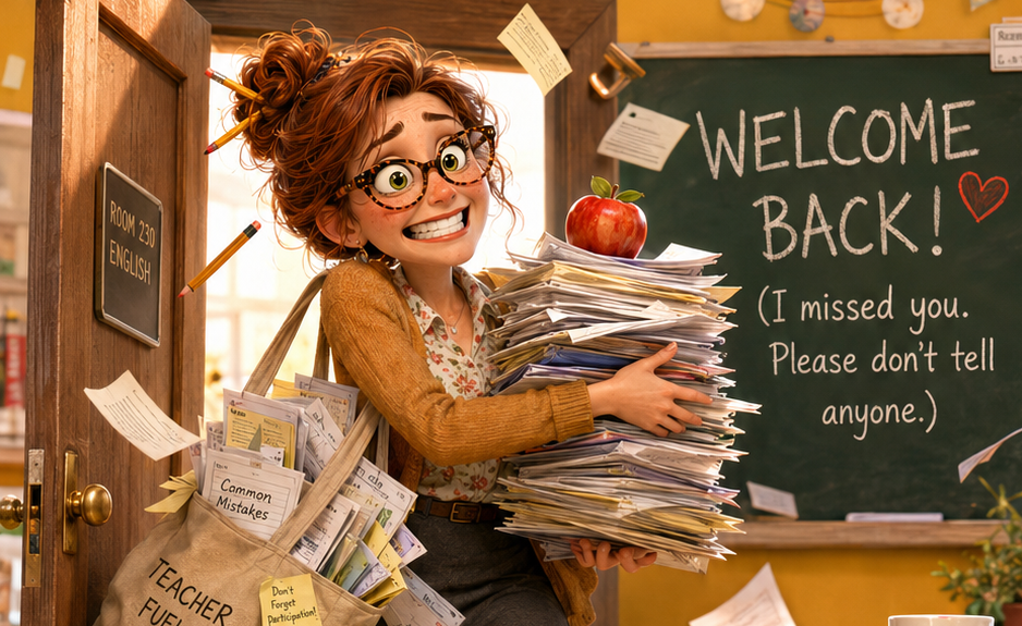 English teacher (карточки по месяцам)